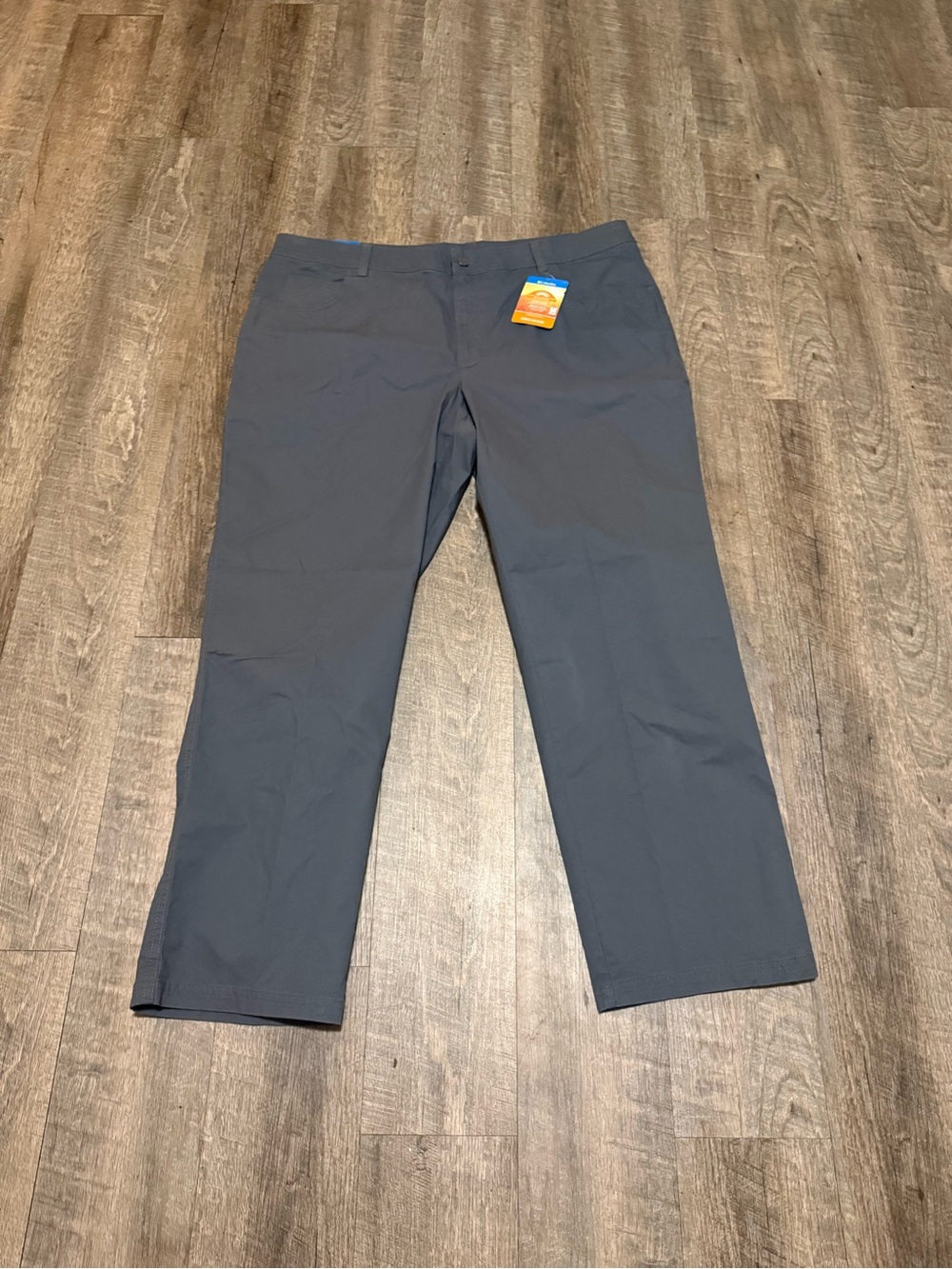 Columbia Men's Gray Chinos - Lightweight Everyday Pants 40x30